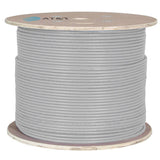 AT&T 500M Grey 23AWG Unshielded CAT6A Cable Drum 11M6AHA004N-GY2K
