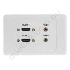 Clipsal AV Wall Plate with HDMI Audio