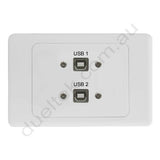 Clipsal AV Wall Plate with USB
