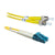 LC-ST OS2 Duplex Fiber Optic Patch Lead