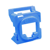 16R00NV001B-BL6Z Blue Clipsal 30 Series Mech Bezel Adaptor for Keystone Jacks from AT&T Cabling Systems