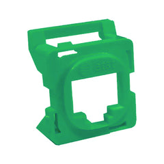 16R00NV001B-GR6Z Green Clipsal 30 Series Mech Bezel Adaptor for Keystone Jacks from AT&T Cabling Systems