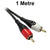 1 Metre RCA Stereo Audio Lead Dueltek 2RCA-01