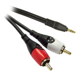 RCA to 3.5mm Stereo Audio Lead Dueltek