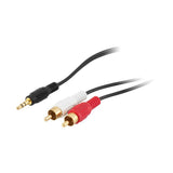 RCA Left Right Red/White to 3.5mm Stereo Cable