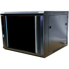 8RU Wall Mount Data Cabinet with Fans