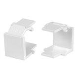 AT&T 10-Pack of White RJ45 Patch Panel Empty Port Cover - 57CNANV001N-WT6O