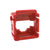 Red Clipsal HPM Mech Bezel for Keystone Jacks ADP-CM-BEZEL-RD
