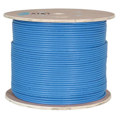 AT&T 500M Blue 23AWG Unshielded U/FTP CAT6A Cable Drum 11M6AHA004N-BL2K