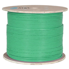 AT&T 500M Green 23AWG Unshielded U/FTP CAT6A Cable Drum 11M6AHA004N-GN2K