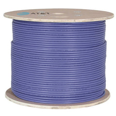 AT&T 500M Purple 23AWG Unshielded U/FTP CAT6A Cable Drum 11M6AHA004N-PU2K