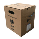 AT&T 305M Blue 24AWG CAT6 Cable Reel-in-Box 11U06HA004T-BL3J