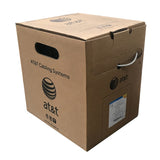 AT&T 305M Grey 24AWG CAT6 Cable Reel-in-Box 11U06HA004T-GY3J