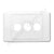 Clipsal Compatible Wall Plate - WP-3