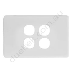 Clipsal Compatible Wall Plate - WPC-4