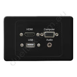 Clipsal AV Wall Plate HDMI VGA Audio USB