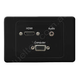 Clipsal AV Wall Plate HDMI VGA Audio