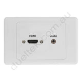 Clipsal AV Wall Plate HDMI Audio