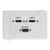 Clipsal AV Wall Plate with HDMI VGA