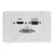 Clipsal AV Wall Plate HDMI VGA DVI