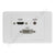Clipsal AV Wall Plate HDMI Audio DVI