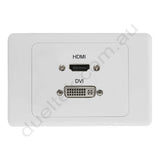 Clipsal AV Wall Plate HDMI DVI