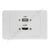 Clipsal 2000 Wall Plate HDMI USB