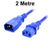 2M Blue IEC-C14 to IEC-C13 Power Cord CAB29-010-BLU2