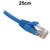25cm Blue CAT6 RJ45 UTP Patch Lead Dueltek CAT6-0.25-BLU