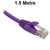 1.5M Purple CAT6 RJ45 UTP Patch Lead Dueltek CAT6-1.5-PUR