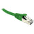 Green CAT6A S/FTP Patch Lead