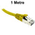 1M Yellow CAT6A S/FTP Patch Lead with Snag Free Connectors Dueltek CAT6A-01-YE