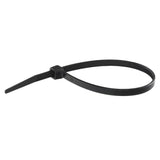 Pivotel Gear 500mm x 4.8mm Black UV Nylon Zip Lock Cable Ties