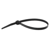 Pivotel Gear 200mm x 4.8mm Black UV Nylon Zip Lock Cable Ties