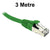 Green CAT6A S/FTP Patch Lead