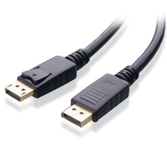 4K UHD Displayport v1.3 Male to Male Digital Monitor Cable Dueltek AV Cables