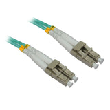 LC OM3 Duplex Fiber Optic Patch Lead