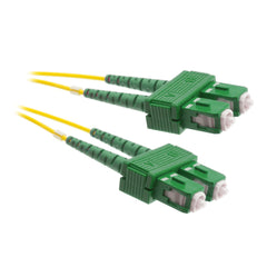 SCA OS2 Duplex Fiber Optic Patch Lead