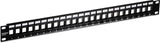 TC-KP24 - 24-Port 1RU Blank Unloaded Unshielded Patch Panel for Keystone Data Jacks TRENDnet 