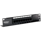 TC-P08C6 Trendnet cat6 8-port patch panel