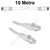 10M White CAT6 RJ45 Cable UTP6-10-WH