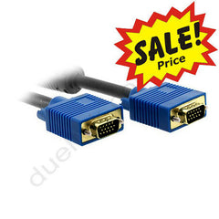 HD15 VGA Monitor Cable with Gold Connectors